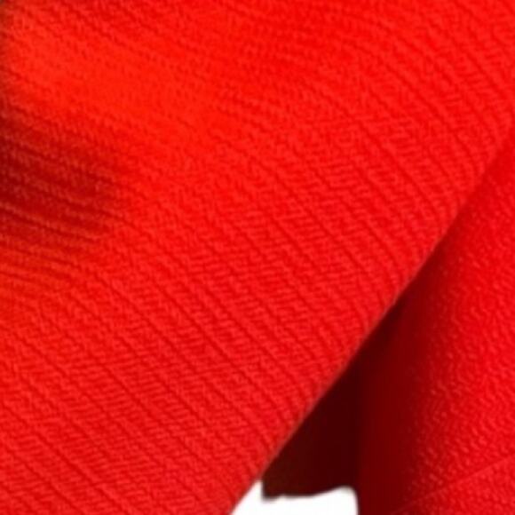 J. Crew Fit & Flare Dress 3/4 Flute Bell Sleeves Coral Pink Women’s Size 00 - Picture 7 of 11